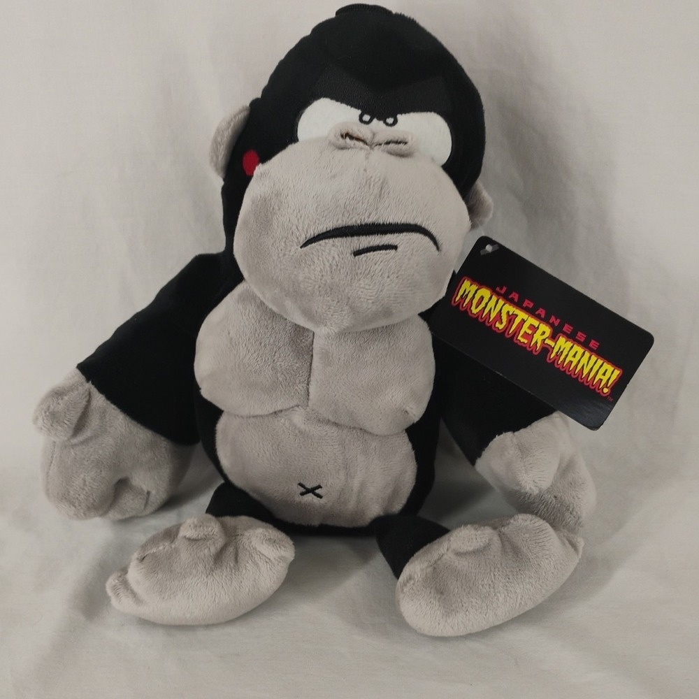 NWT‎ Japanese Monster Mania Kongy King Kong Good Stuff Plush Stuffed Animal Toy